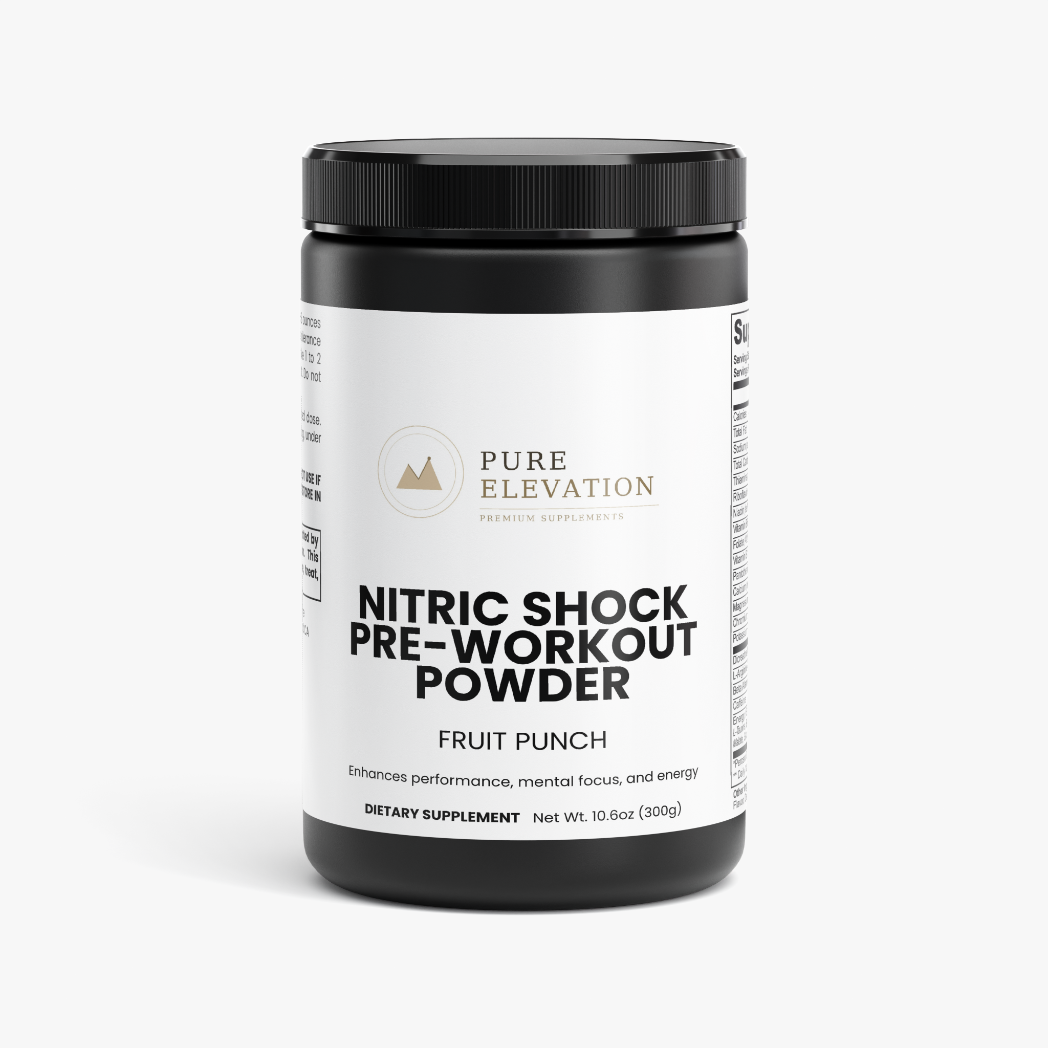 Nitric Pre-Workout Powder (Fruit Punch)