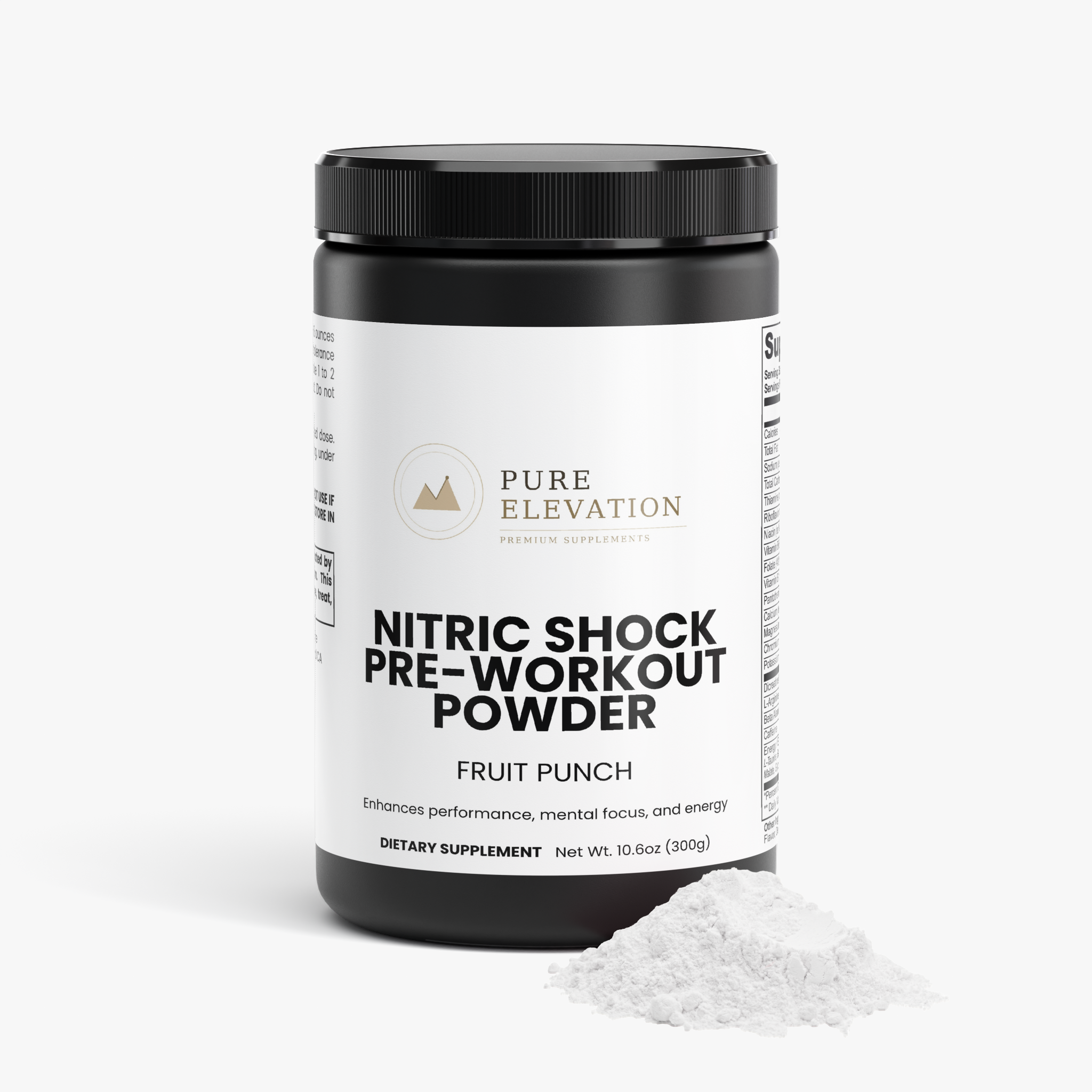 Nitric Pre-Workout Powder (Fruit Punch)